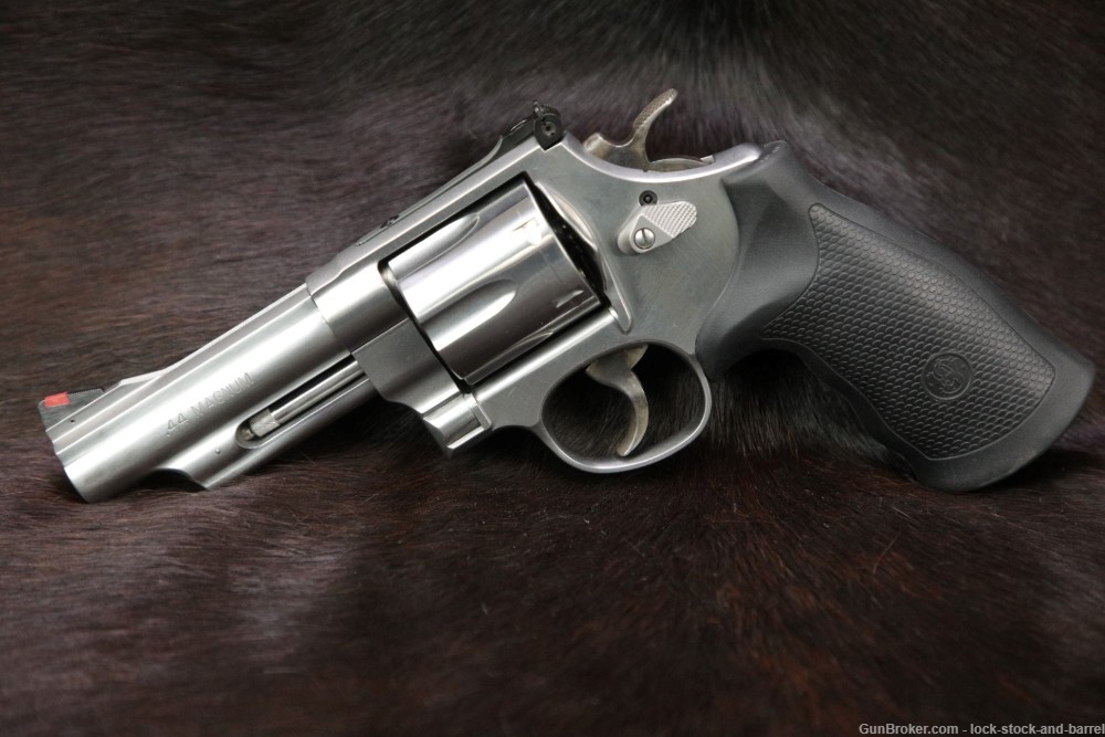 Smith & Wesson S&W Model 629-6 163603A .44 Mag 4" Stainless DA/SA Revolver-img-3