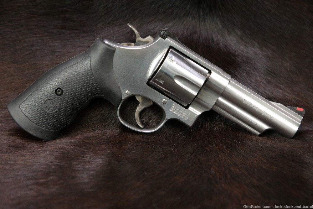 Smith & Wesson S&W Model 629-6 163603A .44 Mag 4" Stainless DA/SA Revolver-img-2
