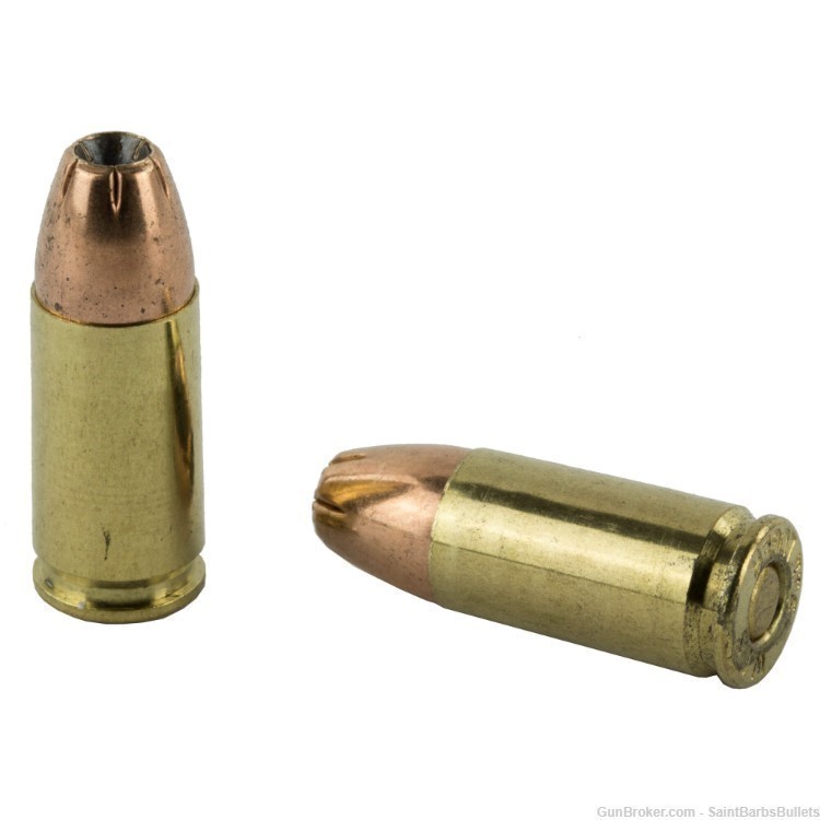 Winchester USA 9mm 115 Grain JHP - 50 Rounds-img-1