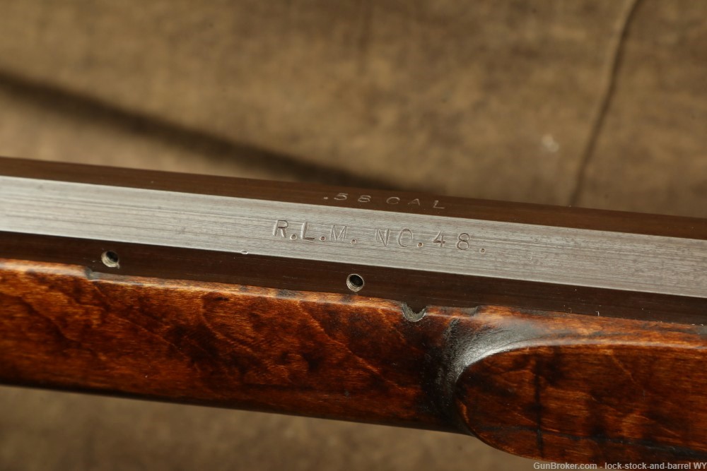 R.L.M. 32” .58 CAL Hawken-style Muzzleloading Percussion Rifle-img-29