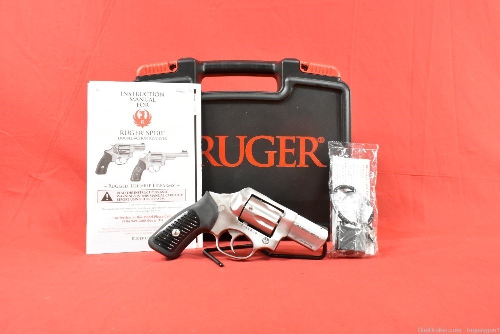 Ruger SP101 DAO 357 Mag 5rd 2.25" SP101 05720 Spurless Hammer-img-1
