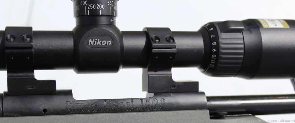 Howa 1500 Mini Action 222 Rem W/Nikon P223 4-12 Scope New $1 Start No Box-img-6