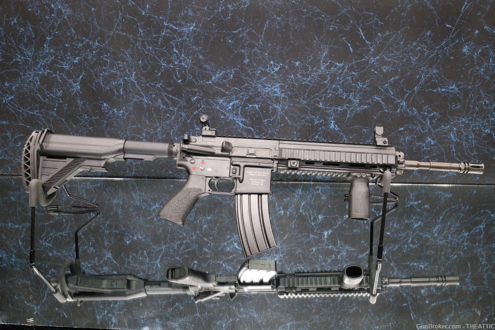 POST 86 DEALER SAMPLE HECKLER & KOCH HK416D MACHINE GUN NO LAW LETTER-img-35