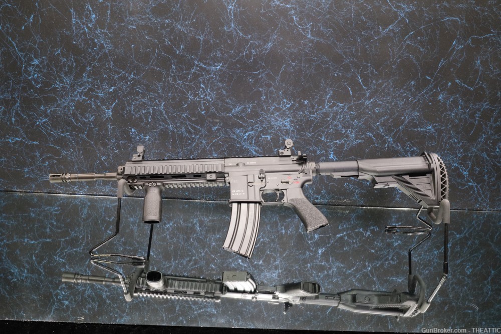 POST 86 DEALER SAMPLE HECKLER & KOCH HK416D MACHINE GUN NO LAW LETTER-img-2