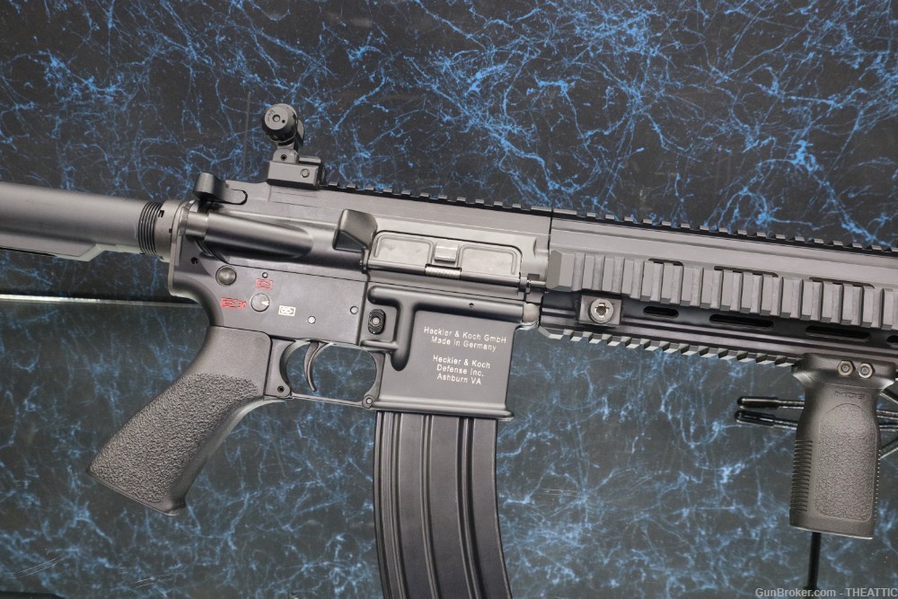 POST 86 DEALER SAMPLE HECKLER & KOCH HK416D MACHINE GUN NO LAW LETTER-img-1