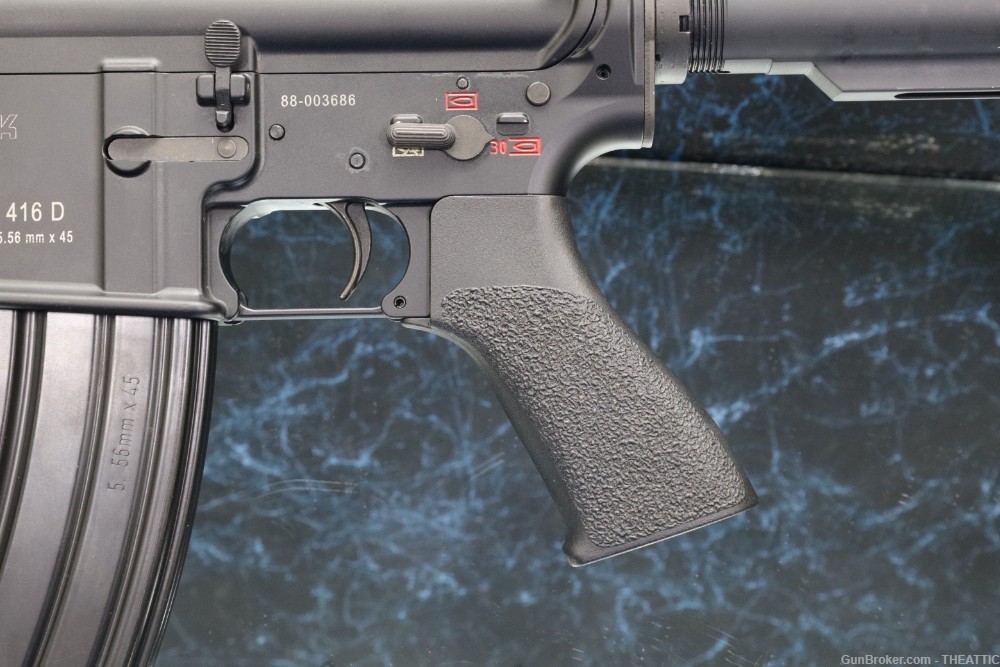 POST 86 DEALER SAMPLE HECKLER & KOCH HK416D MACHINE GUN NO LAW LETTER-img-6