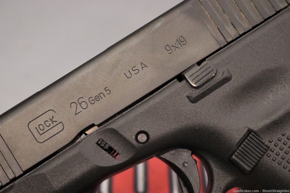 Glock G26 Gen 5 9mm 3.43" w/ Box-img-33