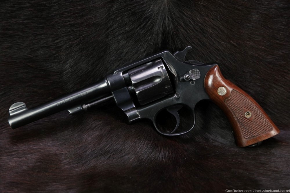 U.S. Marked Smith & Wesson S&W Model 1917 .45 ACP Hand Ejector Revolver C&R-img-3