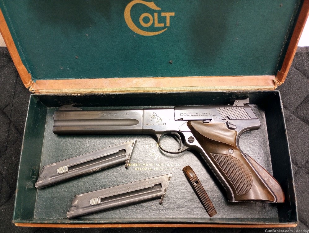 Colt woodsman deluxe with extras-img-0