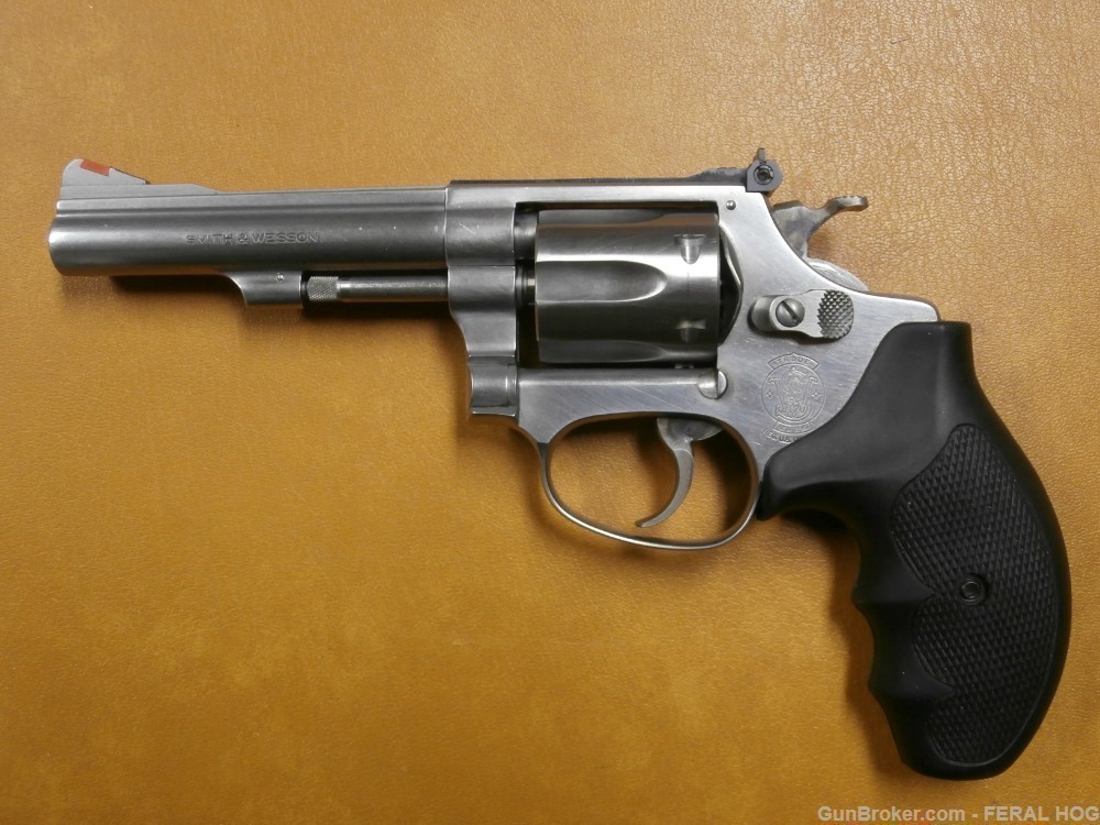 SMITH AND WESSON 63 22LR WITH FACTORY BOX S&W MODEL 63 STAINLESS NICE-img-1