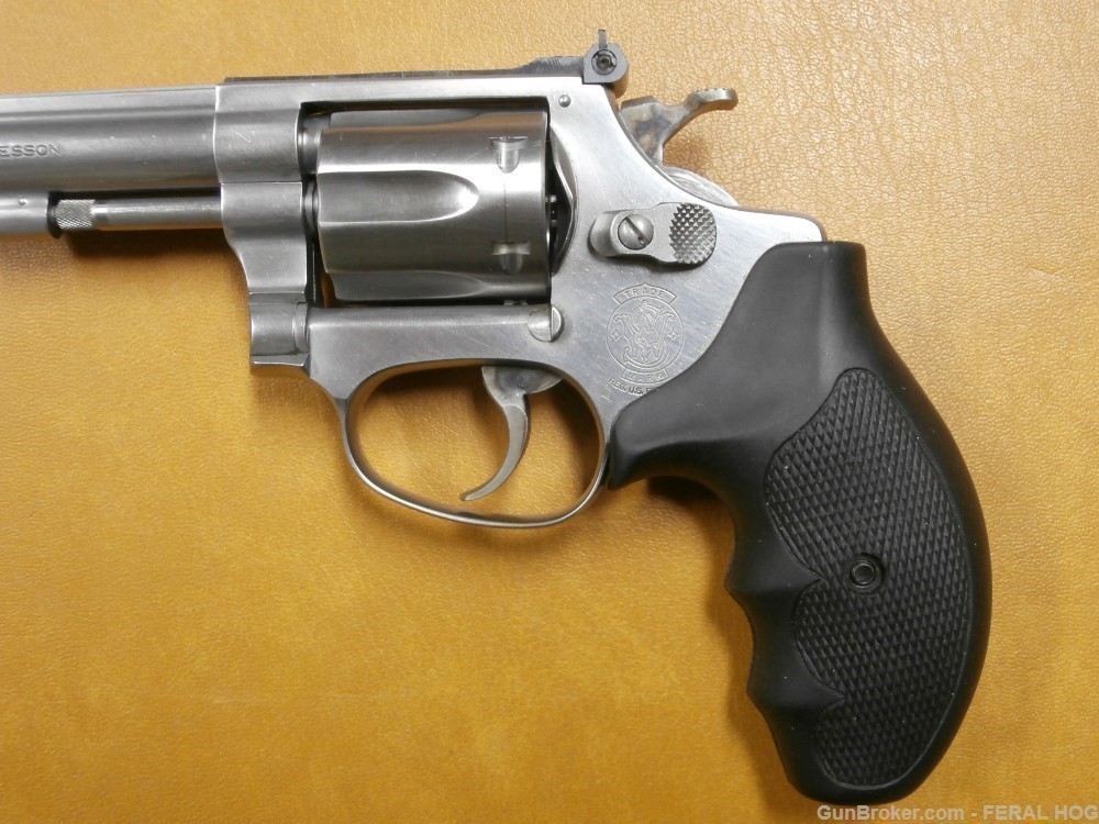 SMITH AND WESSON 63 22LR WITH FACTORY BOX S&W MODEL 63 STAINLESS NICE-img-2
