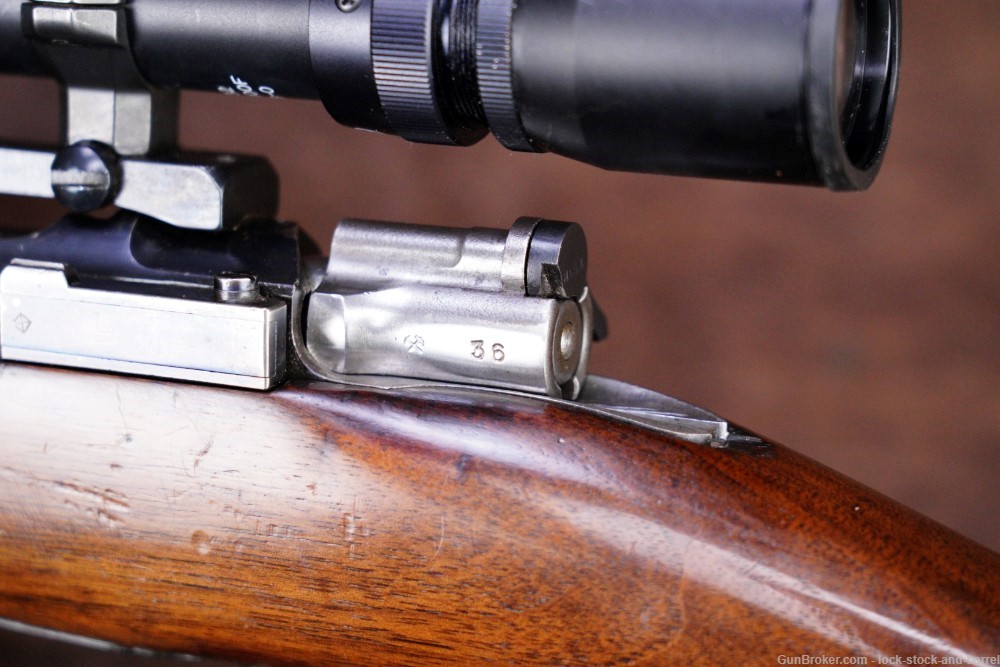 Chilean 1895 Mauser Scope German DWM 7mm Bolt Action Rifle C&R-img-21