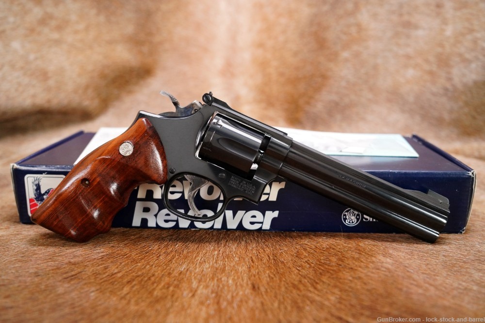 Smith & Wesson S&W Model 16-4 100560 .32 H&R Mag 6" DA/SA Revolver MFD 1991-img-2