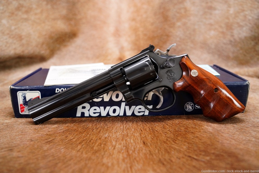 Smith & Wesson S&W Model 16-4 100560 .32 H&R Mag 6" DA/SA Revolver MFD 1991-img-3