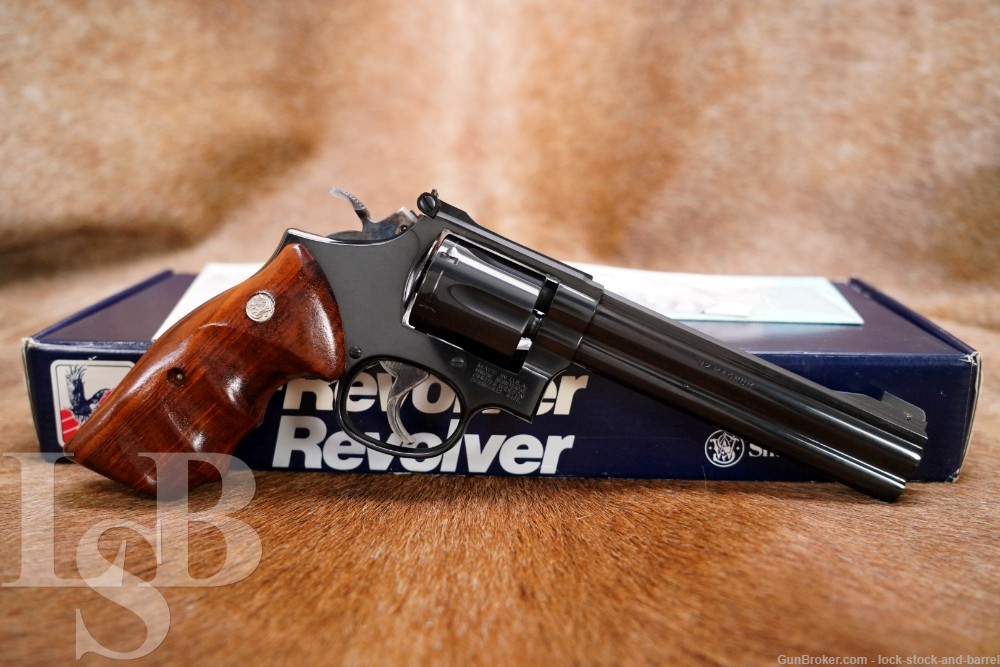 Smith & Wesson S&W Model 16-4 100560 .32 H&R Mag 6" DA/SA Revolver MFD 1991-img-0