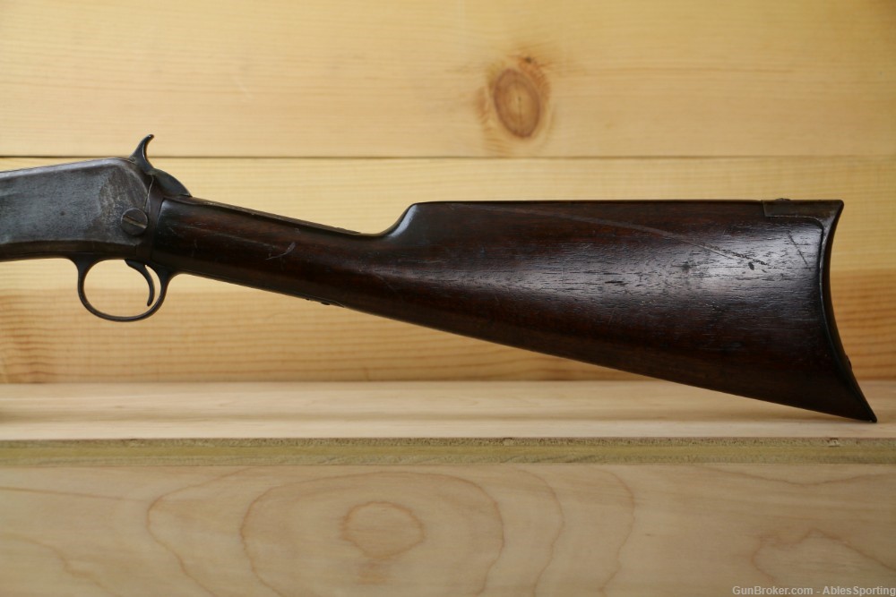 Used Winchester Model 90 made in 1911, 22 WRF Pump Action Rifle-img-4