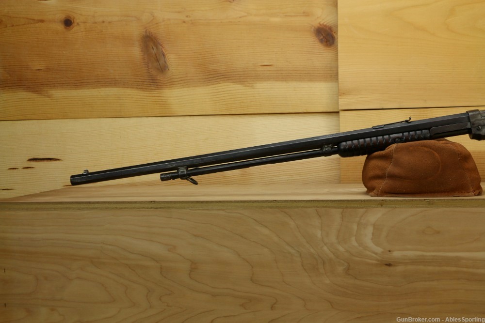 Used Winchester Model 90 made in 1911, 22 WRF Pump Action Rifle-img-5