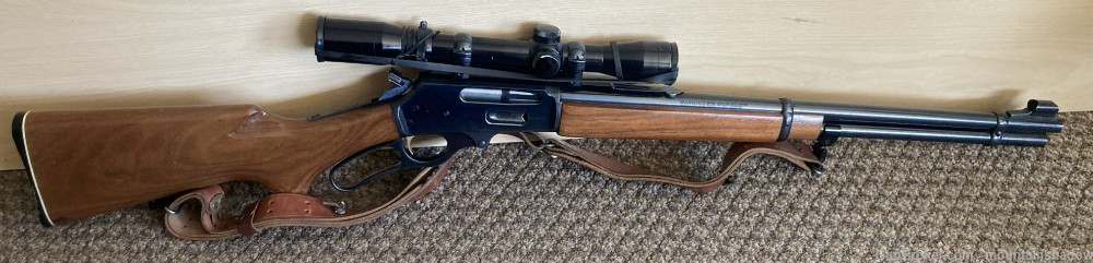 MARLIN 336 .30-30 JM Marked | Made in 1980 | Burris Scope and Sling-img-0
