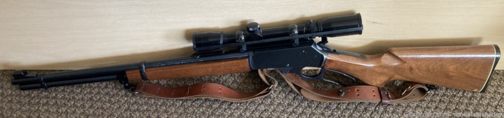 MARLIN 336 .30-30 JM Marked | Made in 1980 | Burris Scope and Sling-img-1