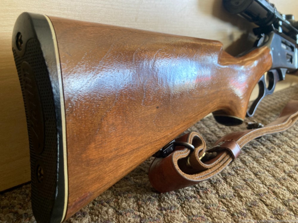 MARLIN 336 .30-30 JM Marked | Made in 1980 | Burris Scope and Sling-img-5