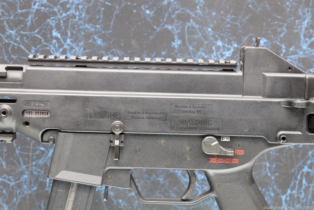  POST 86 DEALER SAMPLE HECKLER & KOCH UMP40 SUBMACHINE GUN NO LAW LETTER-img-4