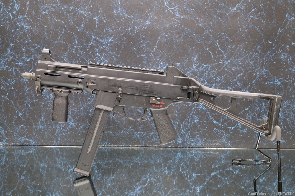  POST 86 DEALER SAMPLE HECKLER & KOCH UMP40 SUBMACHINE GUN NO LAW LETTER-img-2
