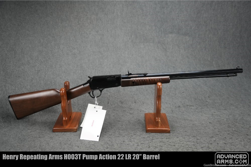 Henry Repeating Arms H003T Pump Action 22 LR 20” Barrel-img-0