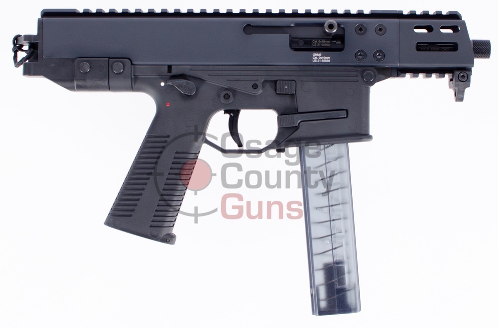 B&T GHM9 Compact Pistol Gen 2 9mm 30+1 Black 4.3"-img-1