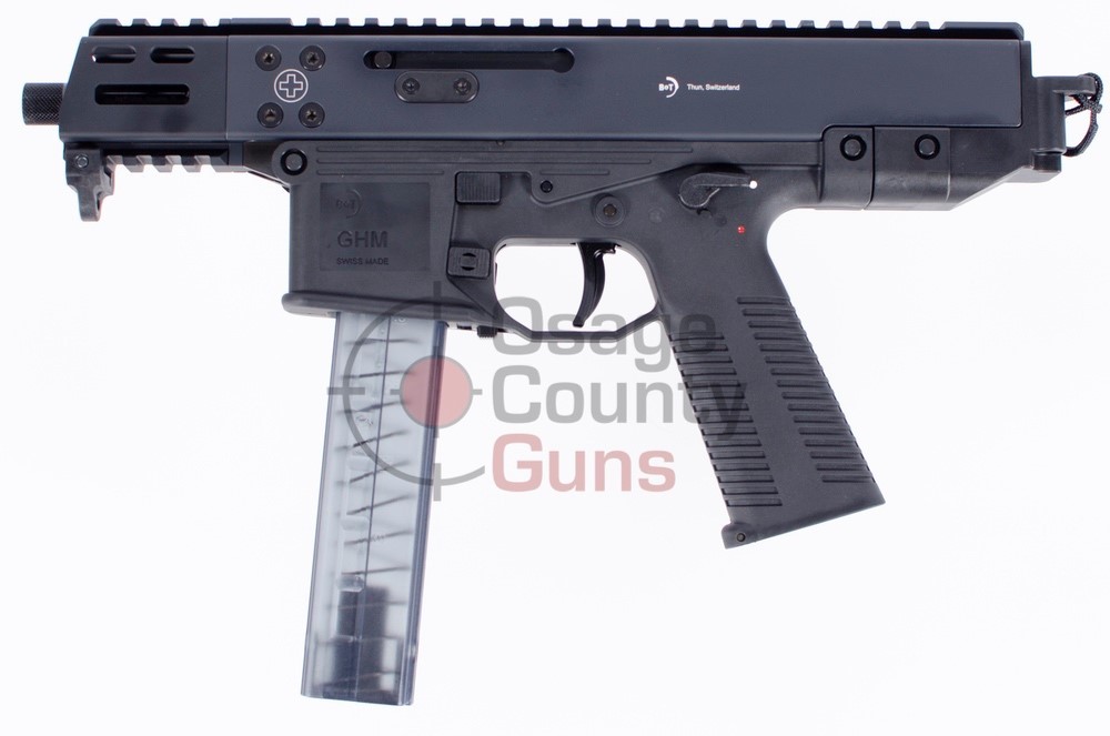 B&T GHM9 Compact Pistol Gen 2 9mm 30+1 Black 4.3"-img-2