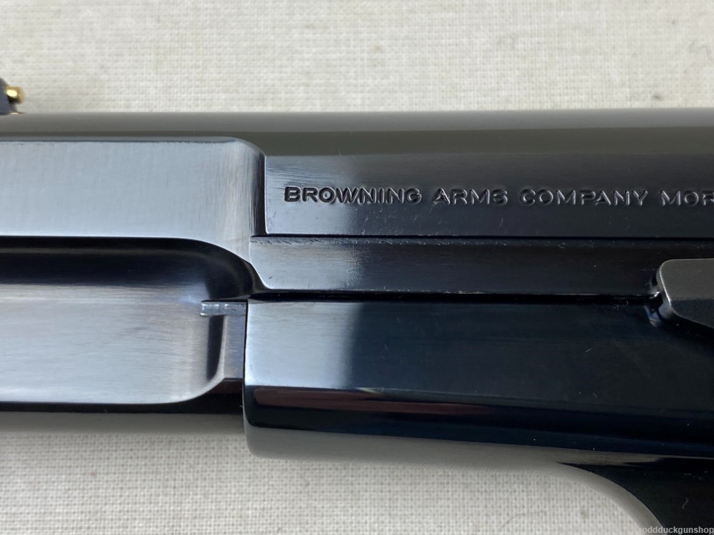 Browning Hi Power 40 S&W 4 21/32" Blued Customized Nighthawk-img-22