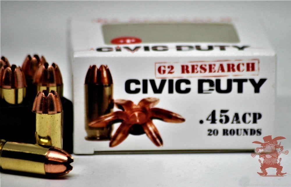 45 +P ACP G2 Research WiCkEd CIVIC DUTY TACTICAL Protection Extreme 20 RDS-img-5