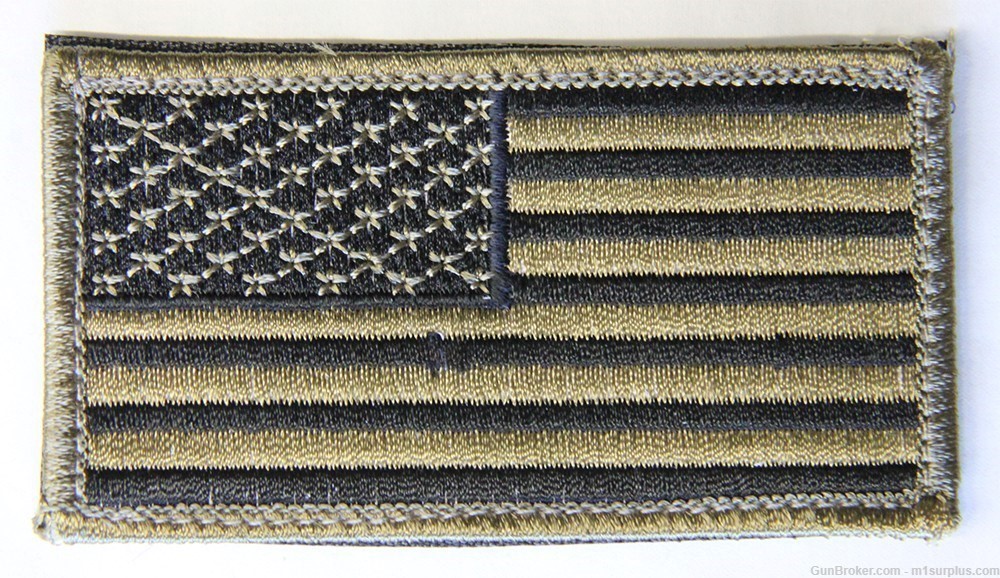 GREEN Cheek Rest Pad + USA FLAG Patch for Springfield 1903 30-40 KRAG Rifle-img-1