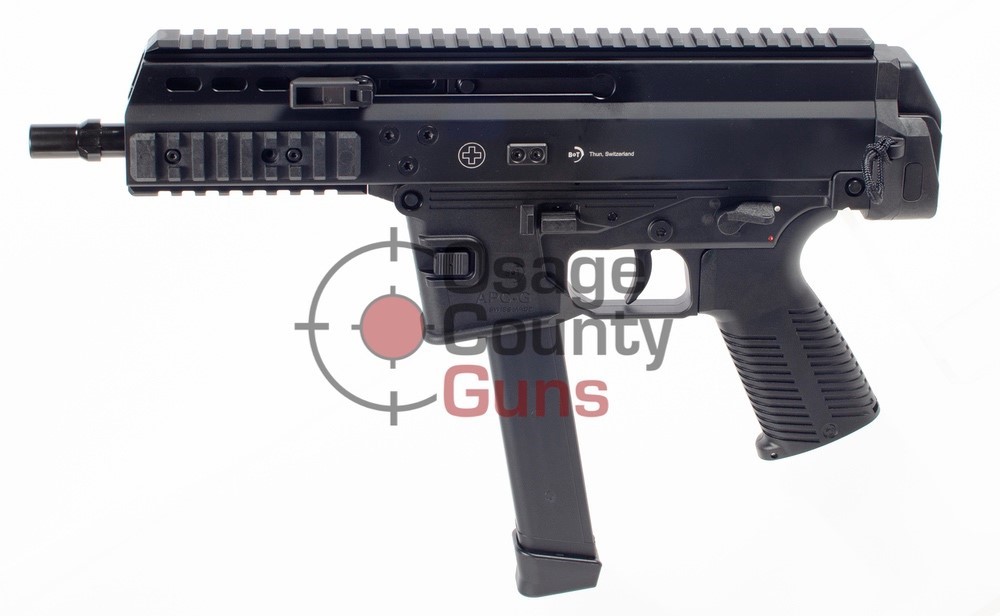 B&T APC9 Pro Pistol 9mm 33+1 Glock Magazines 6.9"-img-7