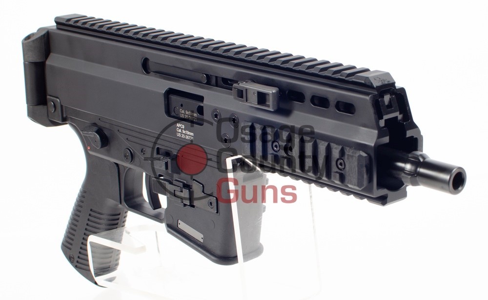 B&T APC9 Pro Pistol 9mm 33+1 Glock Magazines 6.9"-img-4