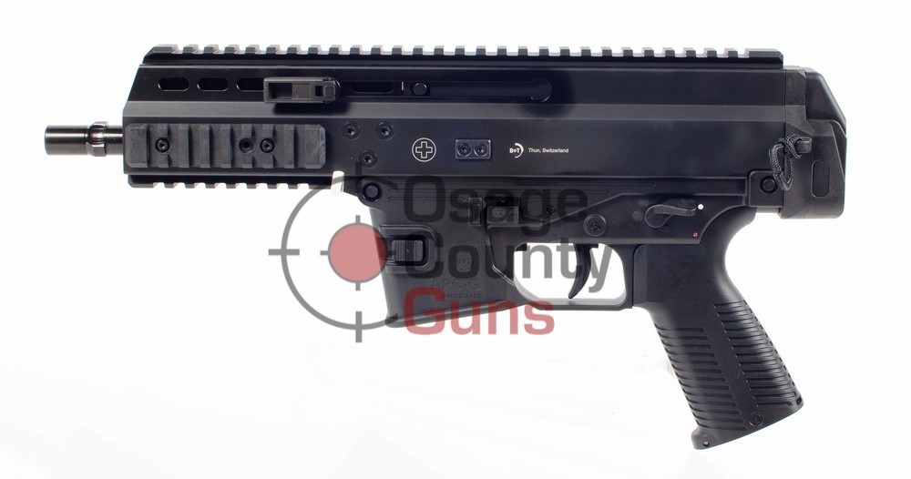 B&T APC9 Pro Pistol 9mm 33+1 Glock Magazines 6.9"-img-1