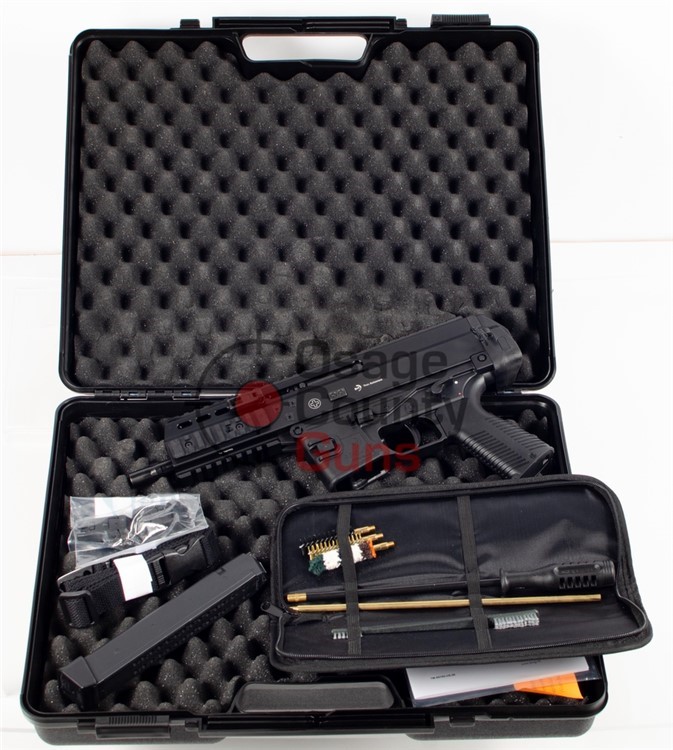 B&T APC9 Pro Pistol 9mm 33+1 Glock Magazines 6.9"-img-0