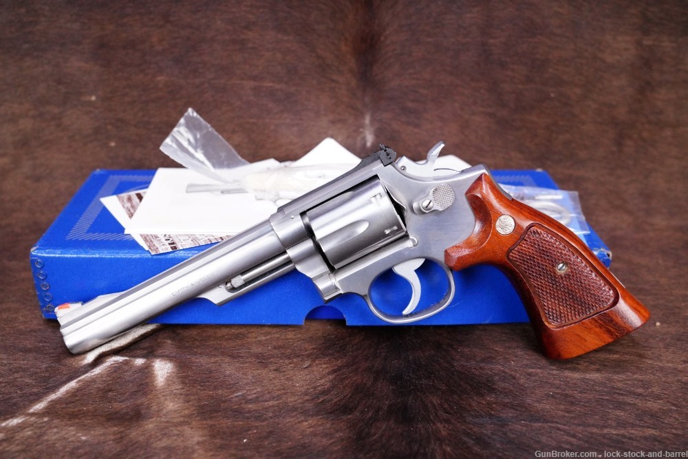 Smith & Wesson S&W Model 66-1 .357 Combat Magnum 6" Revolver, MFD 1980-img-3