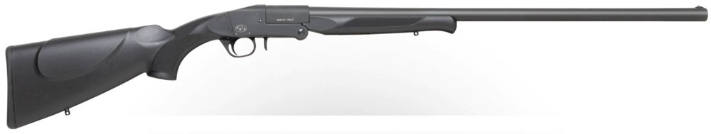 Charles Daly 101 Single Barrel Shotgun - Black - 28" - 12ga - Brand New-img-0