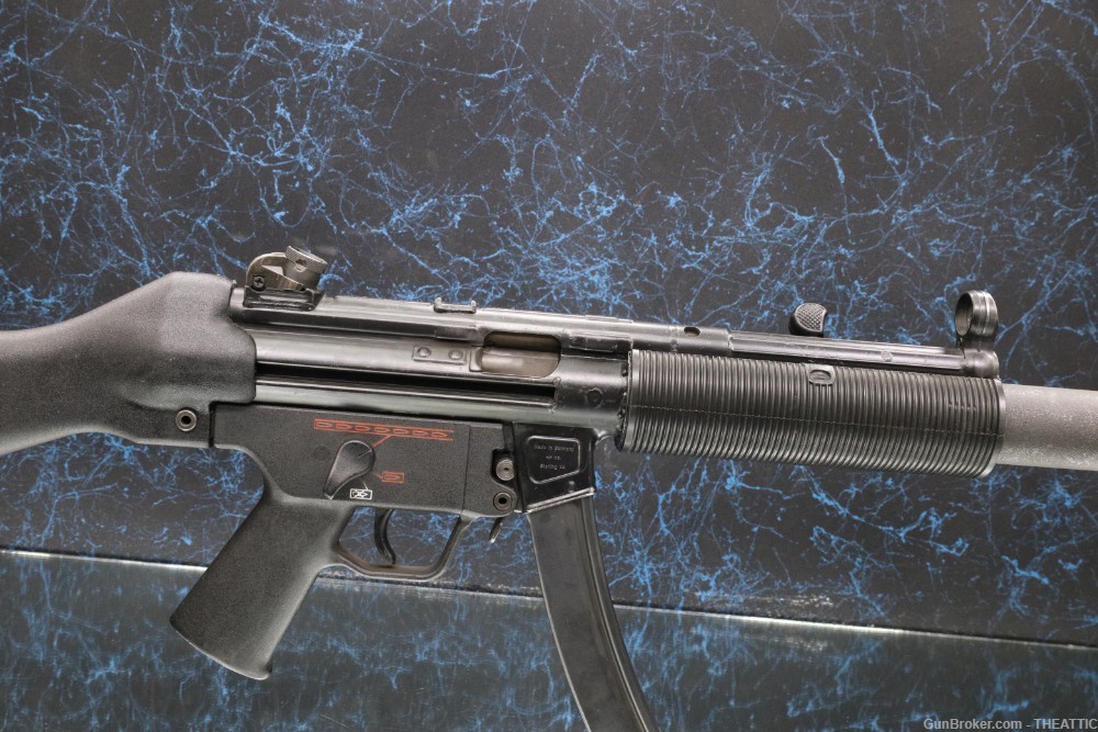  POST 86 DEALER SAMPLE HECKLER & KOCH MP5SD SUBMACHINE GUN NO LAW LETTER-img-1