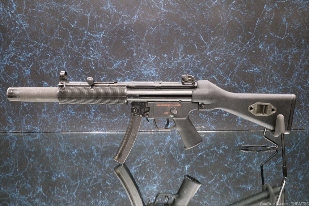  POST 86 DEALER SAMPLE HECKLER & KOCH MP5SD SUBMACHINE GUN NO LAW LETTER-img-2