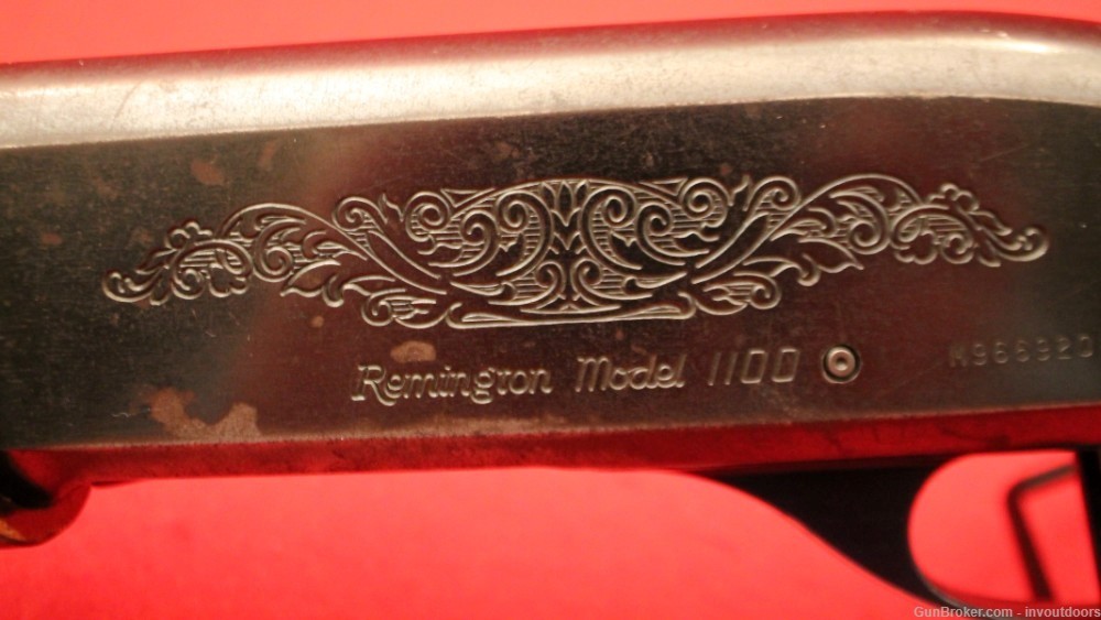 Remington 1100 12 gauge 2 3/4" chamber 26" Imp Cylinder vent rib barrel.-img-12