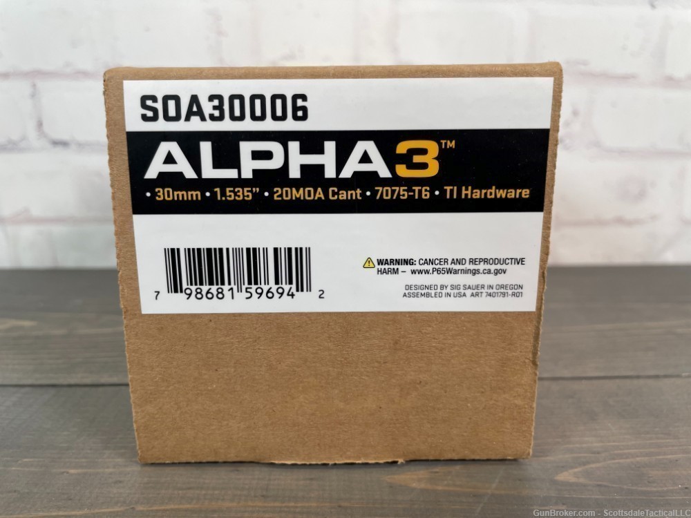 Sig Alpha 3 SOA30006 30MM-img-0