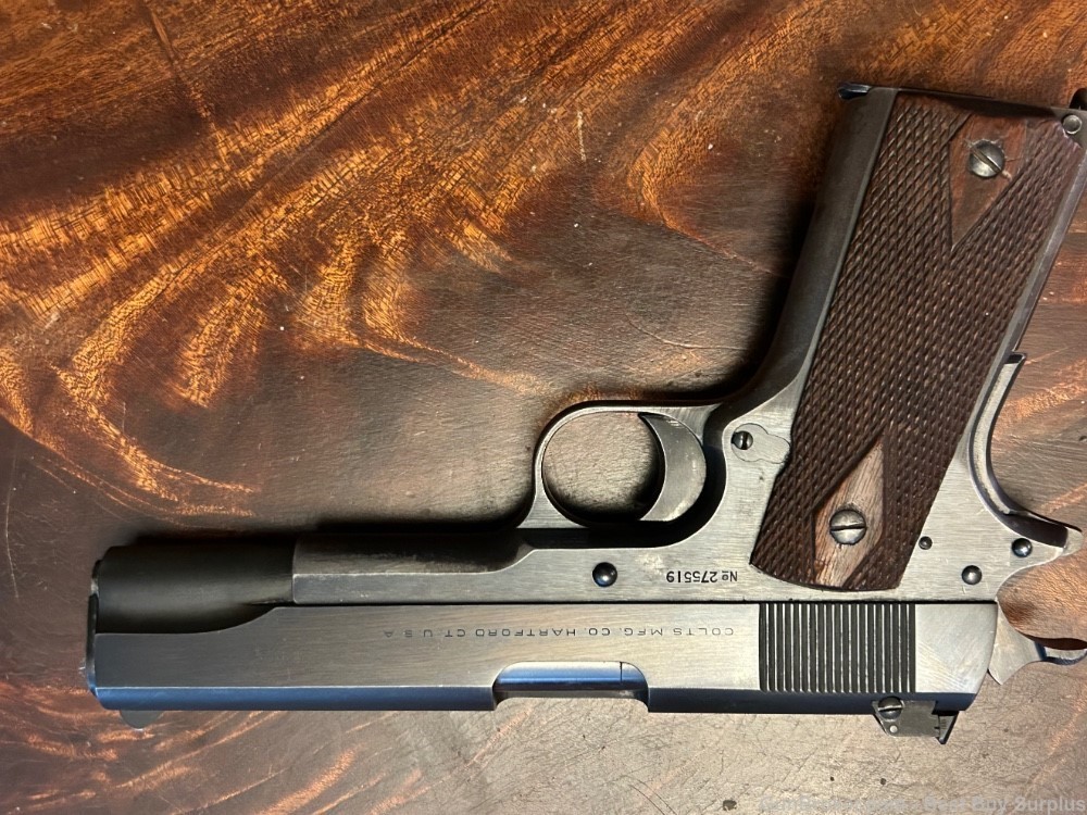 Early Colt 1911 frame with 22 ace conversion -img-2