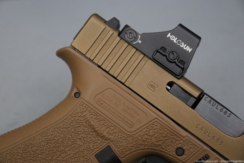 Shark Coast Tactical Glock 43X 9mm 3.41" w/Box & Holosun 507K-img-7