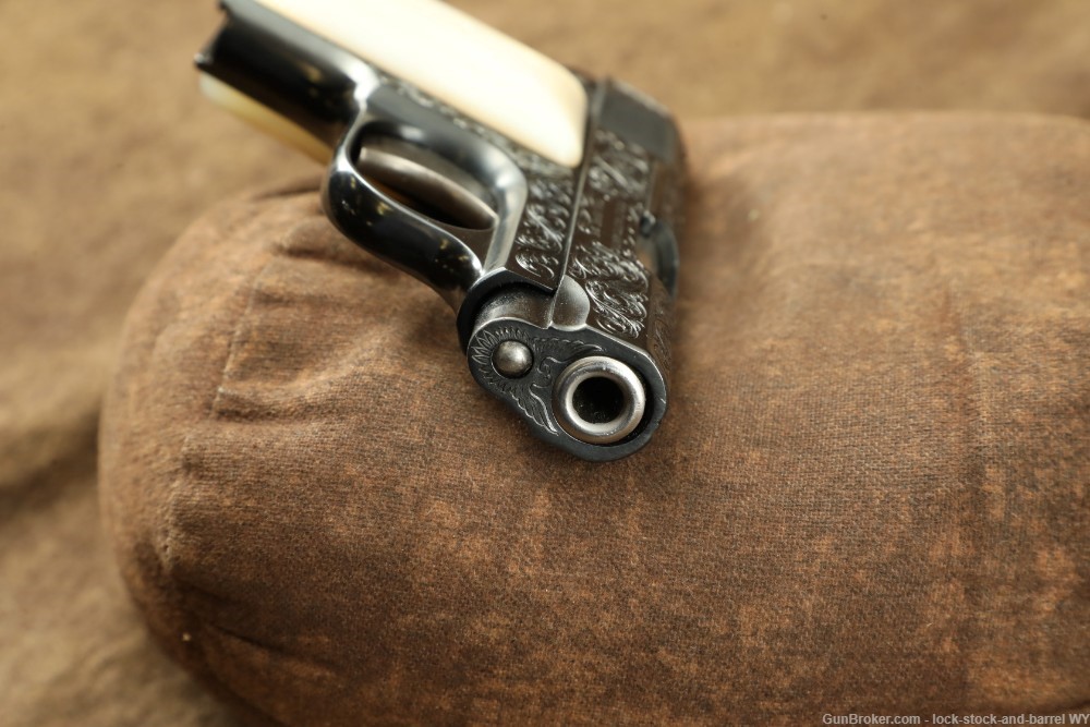 Engraved Colt Model 1908 Vest Pocket .25 ACP Semi-Automatic Pistol 1919 C&R-img-9