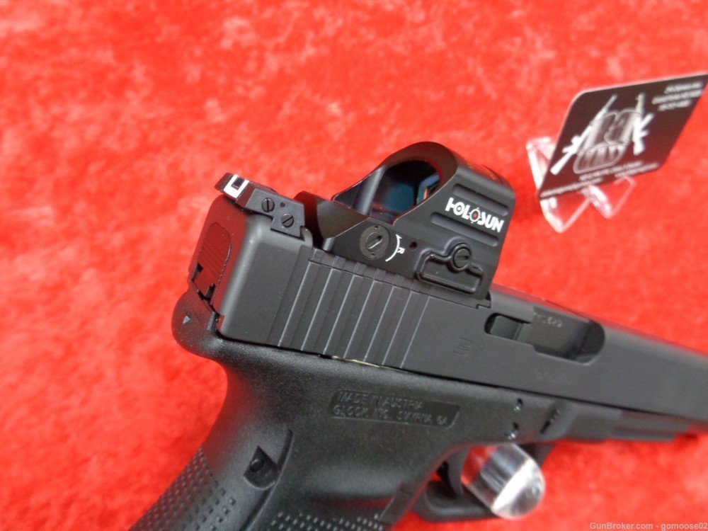 Glock 40 10mm G40 MOS Red Dot Optic 3 15rd Magazine 6" Adj Sight WE TRADE!-img-1