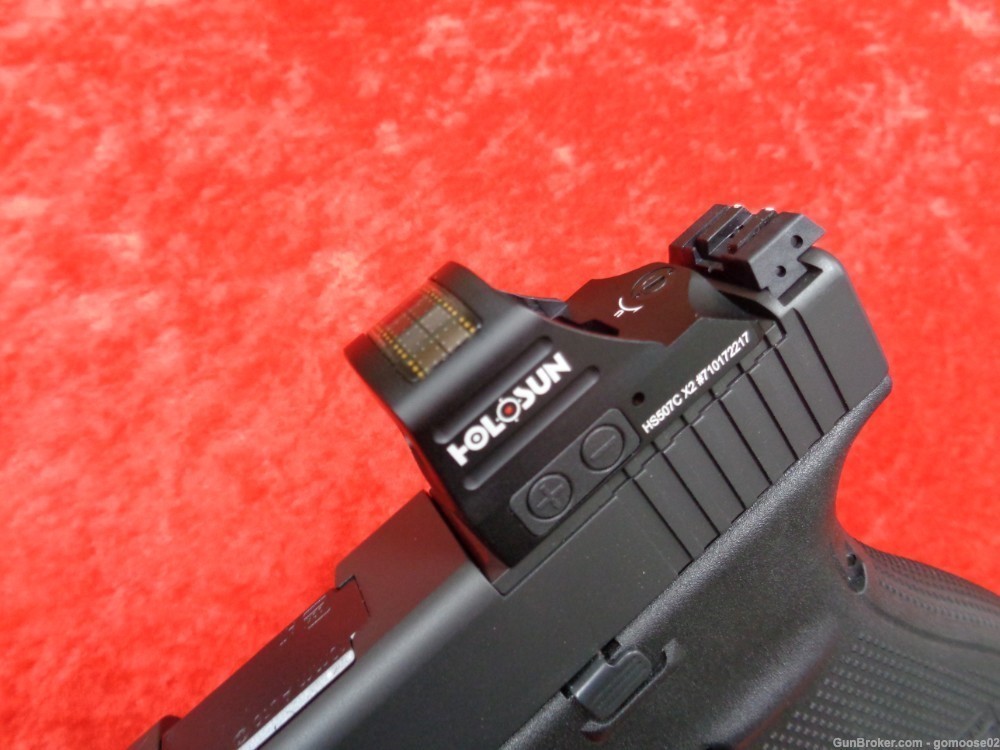 Glock 40 10mm G40 MOS Red Dot Optic 3 15rd Magazine 6" Adj Sight WE TRADE!-img-4