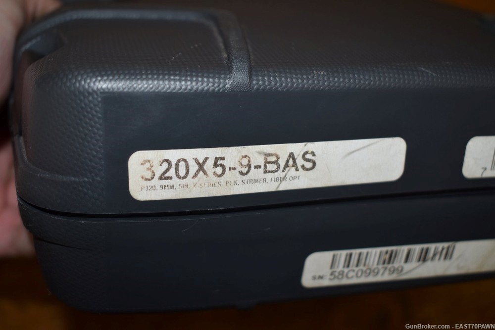 Sig Sauer P320 X-Five 9MM5" Case (4)x21RD Mags Vortex Venom 3MOA Sight 95%-img-23