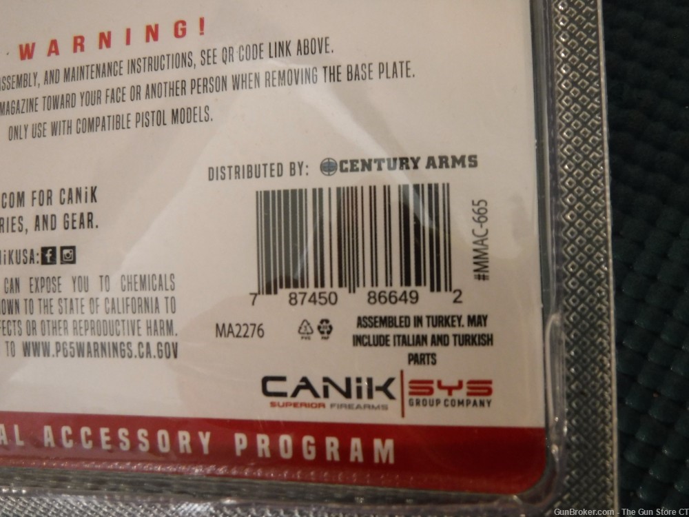 Canik METE MC9 15 Round Micro Compact Mag #MA2276-img-4