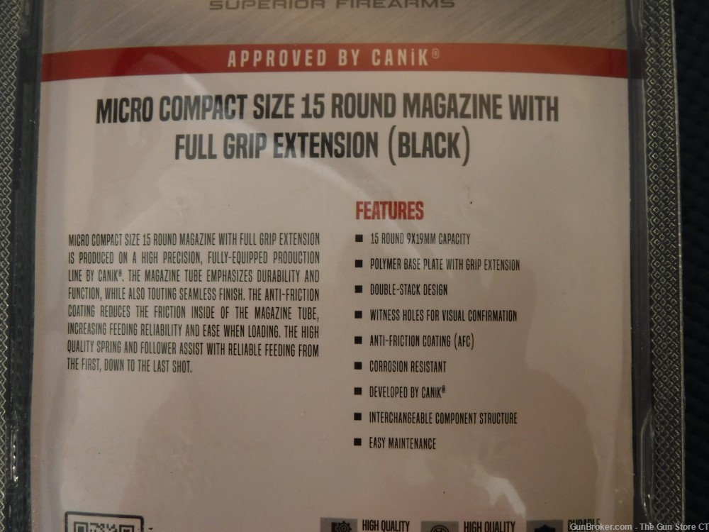 Canik METE MC9 15 Round Micro Compact Mag #MA2276-img-3